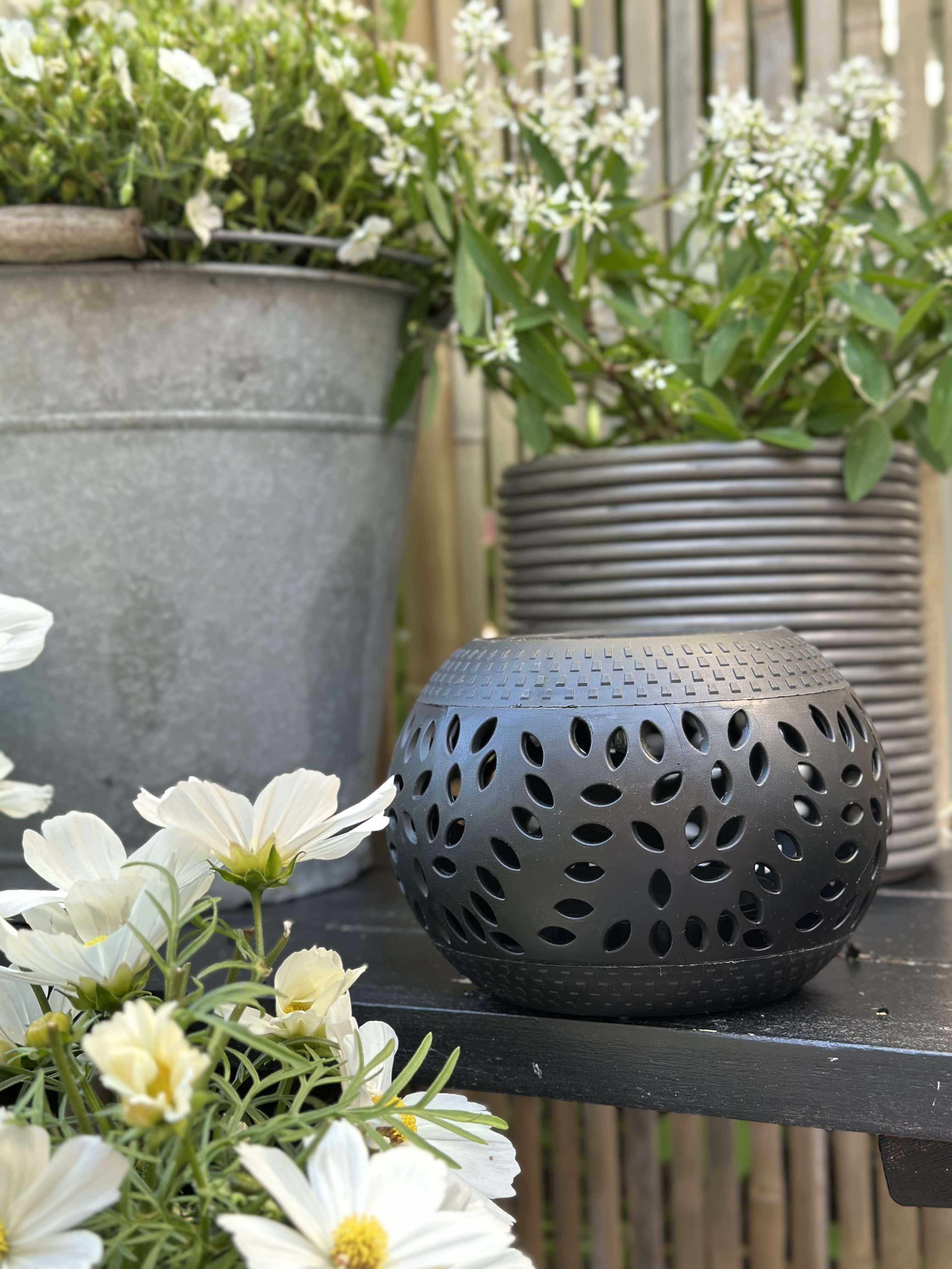 Lanterne FIONA Solar - Black