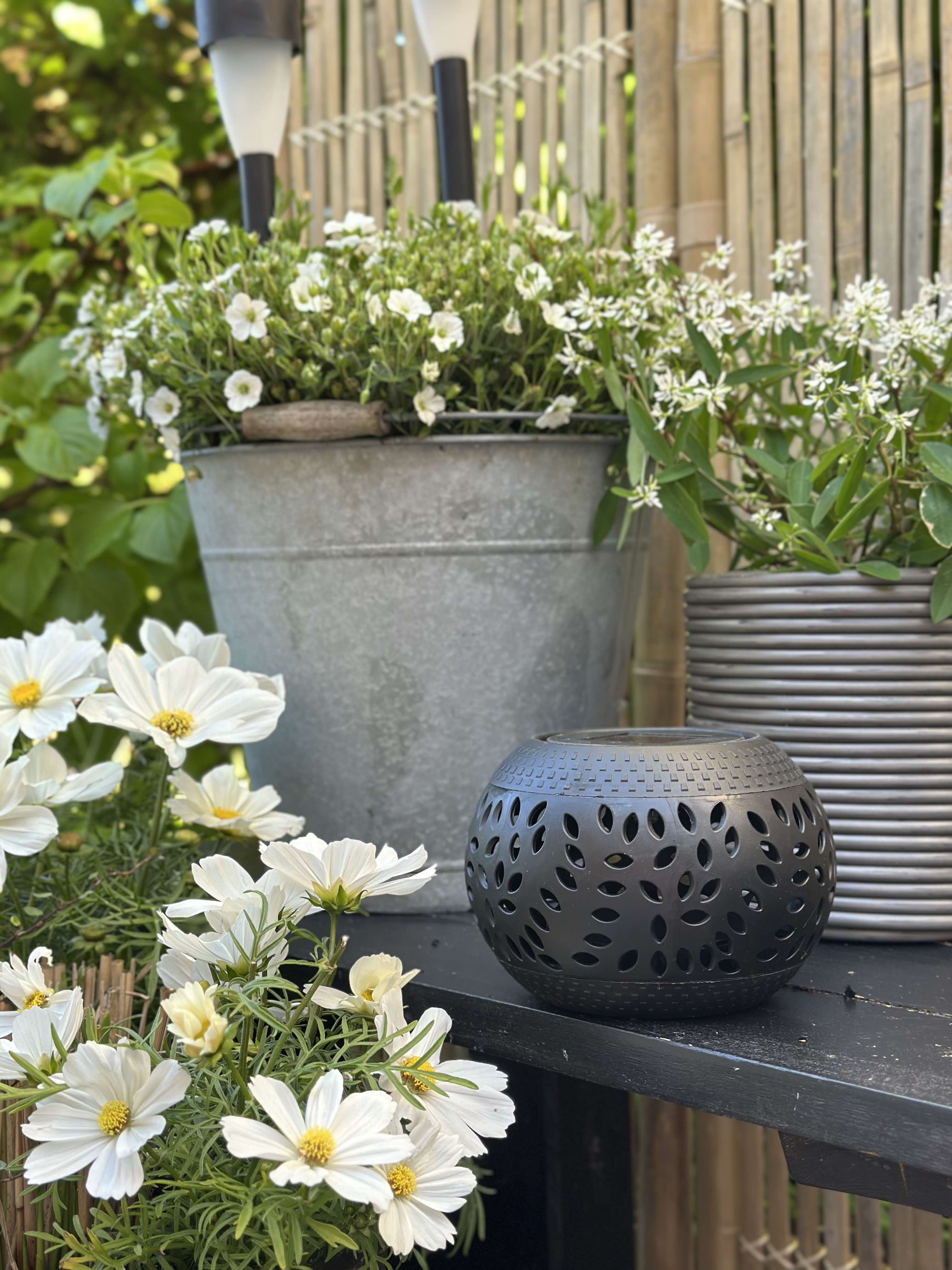 Lanterne FIONA Solar - Black